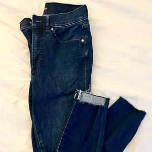 Express Raw Edge Skinny Jean